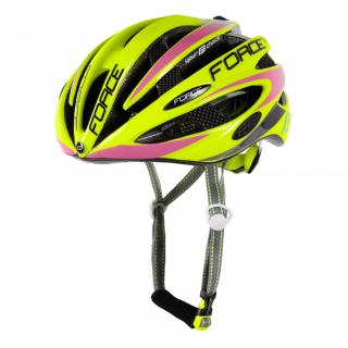 Casca Force Road Pro fluo roz S-M (54-58 cm)