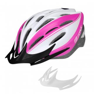 Casca Force Tery alb roz S-M (54-58 cm)