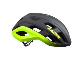 CASCA LAZER STRADA KC CE-CPSC  MATTE DARK GREY FLASH YELLOW L (22)