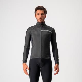 Jacheta de vant Castelli Squadra Stretch Negru Antracit XXL