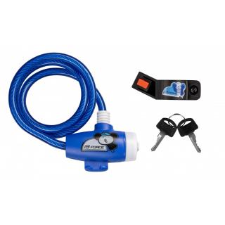Lacat Force pentru copii 80 cm 8 mm albastru