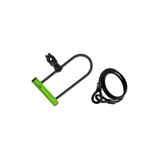 Lacat Luma Enduro 35 HU 320 verde cu suport Sopmulti C4 plus bucla