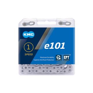 Lant KMC E101 EPT Single-Speed 112 Zale Ebike Argintiu