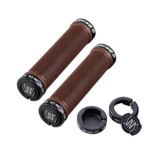 Mansoane Reverse Nico Vink 130 30mm Lock On maro negru