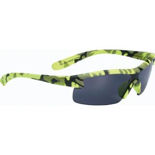 Ochelari soare copii BBB BSG-54 Camuflaj Mat Galben Neon