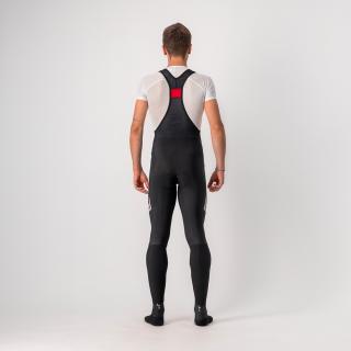 Pantaloni lungi cu bretele Castelli Velocissimo 5 Negru Gri L