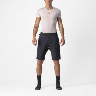 Pantaloni scurti Castelli Unlimited Trail Baggy Negru XL