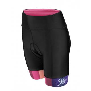 Pantaloni scurti cu bazon Force F Victory negru roz XS