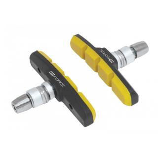 Saboti frana Force 70mm negru galben ambalati
