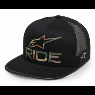 Sapca Alpinestars Ride 4.0 Camo Trucker Hat Black OS