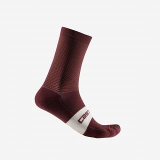 Sosete Castelli Espresso 15 Visiniu S M 36-39