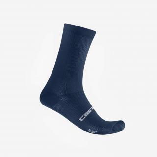 Sosete Castelli Espresso 18 unisex albastru belgian L XL 40-43