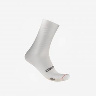 Sosete Castelli Espresso 2 W 12 pentru femei alb L XL 39-41