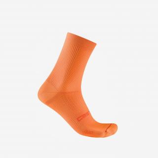 Sosete Castelli Espresso 2 W 12 pentru femei portocaliu aprins L XL 39-41