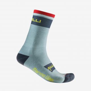 Sosete Castelli Quindici Soft Merino Vernil S M 36-39