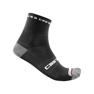 Sosete Castelli Rosso Corsa PRO 9 Negru S M 36-39