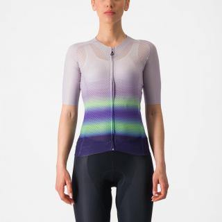 Tricou cu maneca scurta Castelli Climbers 4.0 W de dama Violet Vernil Mov S