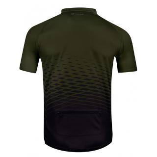 Tricou maneca scurta Force MTB Angle army L