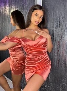 Rochie Sensual Coral