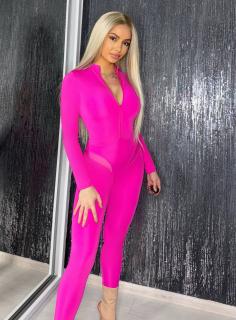 Salopeta Barbie Pink