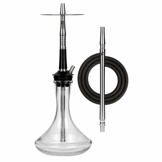 Narghilea KVZE GRID - Steel Black