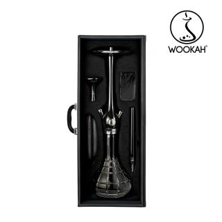 Narghilea Wookah Exclusive din lemn, Model Piano Black