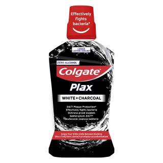 Apa de gura Colgate Plax White + Charcoal, 500ml