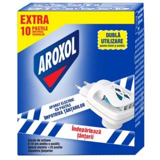 Aparat electric impotriva Tantarilor Aroxol 10 pastile