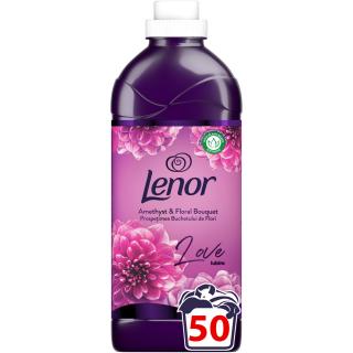 Balsam de rufe Lenor Amethyst  Floral Bouquet, 50 spalari, 1.5L