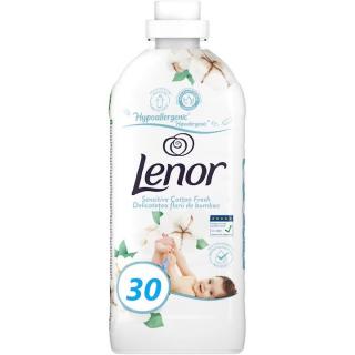 Balsam de rufe Lenor Sensitive, 30 spalari, 750ml