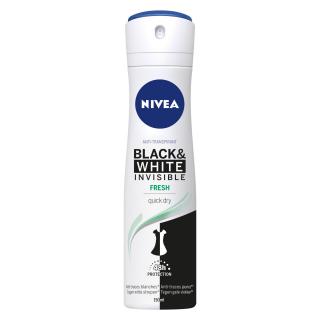Deodorant spray Nivea Invisible Black  White Fresh 150ml