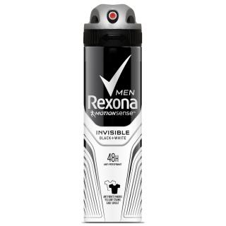 Deodorant spray Rexona Men Invisible Black  White, 150ml