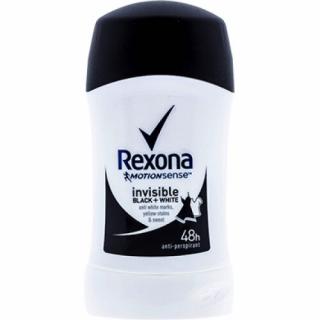 Deodorant stick Rexona Invisible Black  White 40ml