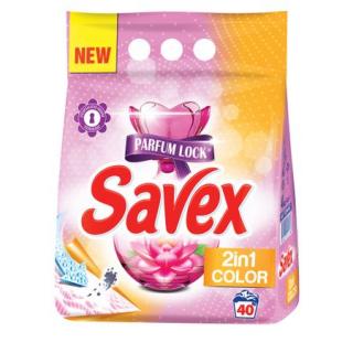 Detergent automat Savex 2in1 Color, 40 spalari, 4Kg