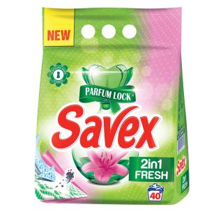 Detergent automat Savex 2in1 Fresh, 40 spalari, 4Kg