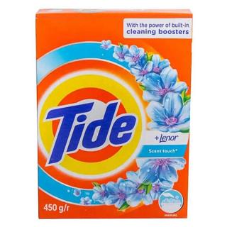 Detergent de rufe manual Tide 2in1 Lenor Touch, 3 spalari, 450g