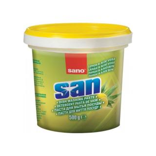 Detergent de vase Sano San Pasta Lemon  Aloe Vera 500g