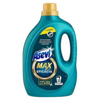 Detergent lichid Asevi Max Eficacia, 32 spalari, 1.76L
