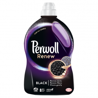 Detergent lichid Perwoll Renew Black, 48 spalari, 2.88L
