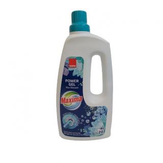 Detergent lichid Sano Maxima Power Gel Blue Blossom, 20 spalari, 1L