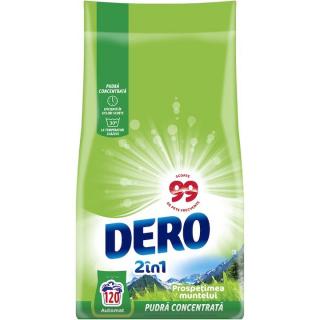 Detergent rufe automat Dero 2in1 Prospetimea Muntelui, 120 spalari, 9Kg