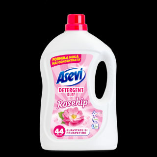 Detergent rufe lichid Asevi Rosehip, 44 spalari, 2.4L