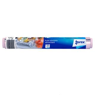 Folie de aluminiu alimentara Zorex, 20mx30cm