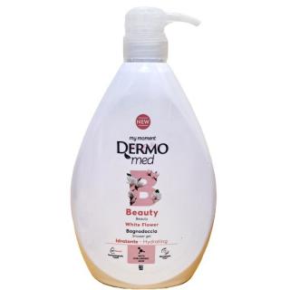 Gel de dus Dermomed Beauty White Flower, 1000ml