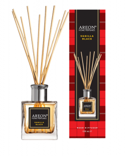 Odorizant de camera Areon Home Perfume Tartan Vanilla Black, 150ml