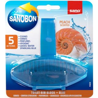 Odorizant toaleta Sano Bon Blue Peach, 55g