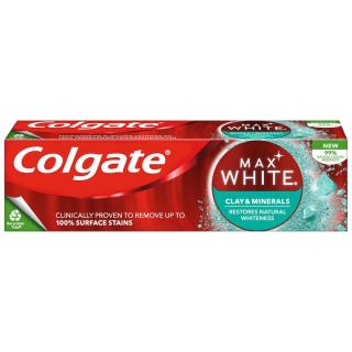 Pasta de dinti Colgate Max White Clay  Minerals, 75ml