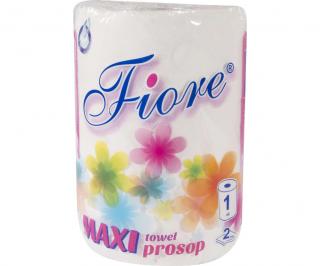 Prosop de hartie pentru bucatarie Fiore Maxi, 130 foi, 2 straturi