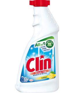 Rezerva detergent de geamuri Clin Lemon, 500ml