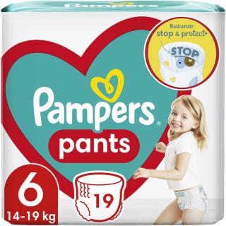 Scutece chilotel Pampers Pants Bebelusi Marimea 6, 14-19 Kg, 19 bucati